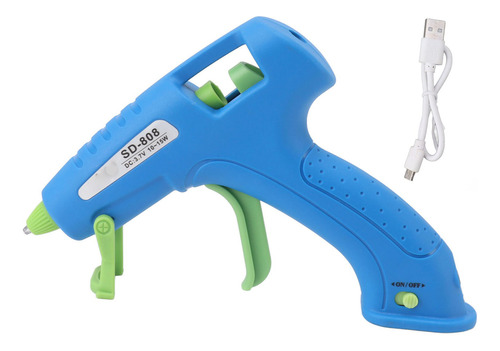 Pistola De Pegamento Caliente Inalámbrica De 10 A 15 W, Usb,