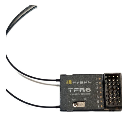 Receptor Frsky Tfr6-a 7ch 2.4ghz P/ Futaba Fasst