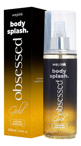 Body Splash Obsessed Gold Virginia Fonseca Wepink 200ml Volume Da Unidade 200 Ml