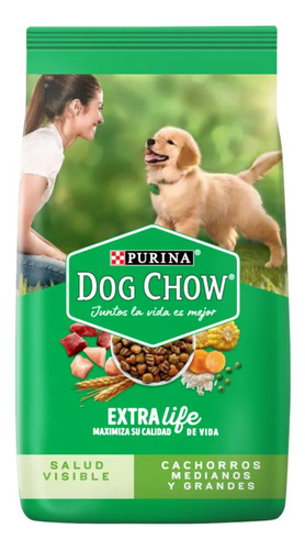 Dog Chow Cachorro Raza Mediana-grande, 22kg Envió Gratis