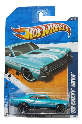 Hot Wheels 68 Chevy Nova Street Beasts 2011