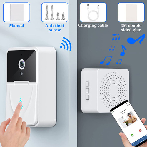 Cámara De Timbre De Vídeo Cámara De Timbre Wifi De Seguridad