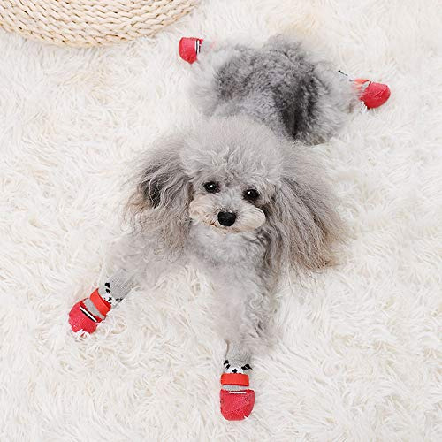 Zapatos Calcetines Para Perro Y Gato, Con Suela Ajustable, I