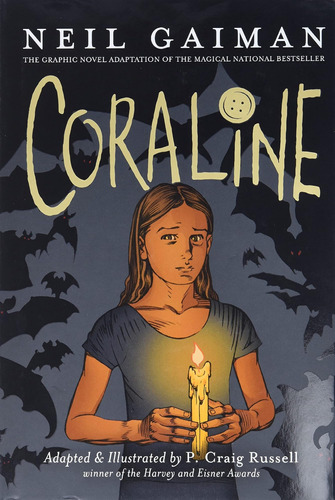 Libro Coraline Graphic Novel, En Ingles