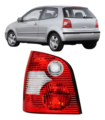 Kit Lanternas Vw Polo 2003-2004-2005-2006 Hatch