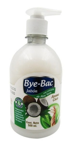 Jabón Para Manos Antibacterial De 500 Ml. Aroma Coco