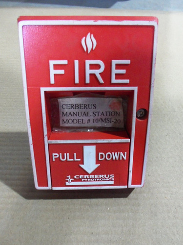 New Cerberus 10/msi-20 Manual Station Fire Alarm  Ak  Aab