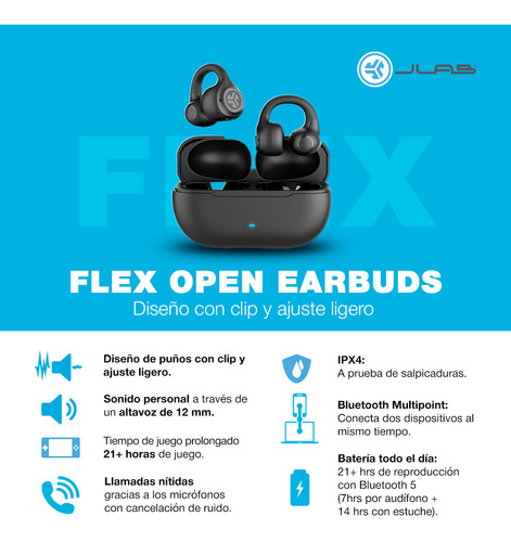 Audífonos Inalámbricos Bluetooth Flex Jlab