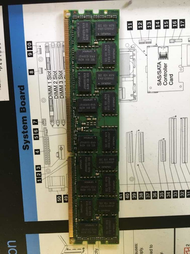 Memória Ibm 4gb Ecc Para Servidor Ddr3 Pc3-8500r (Usado)