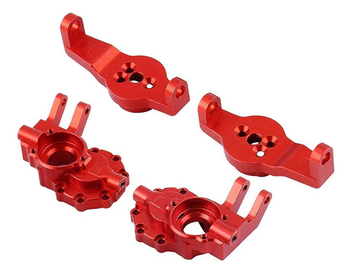 Rc Car Steering Knuckle Kit, 2pcs Aleación De Aluminio C-hub