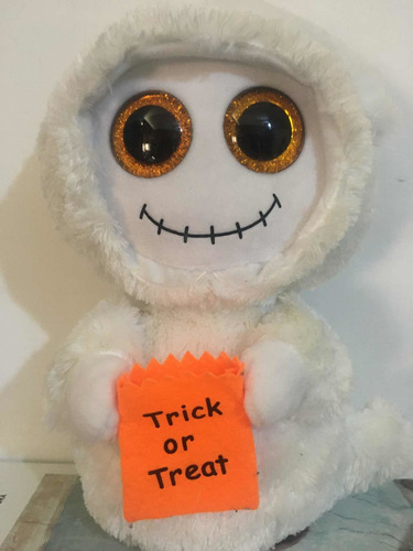 Peluche Ty De 25 Cm Original Fantasma Ojos Grandes Caj(69)