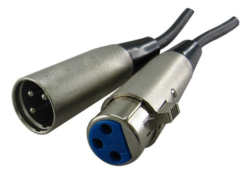 Cable 1 Plug Cannon / 1 Jack Cannon 3 Metros