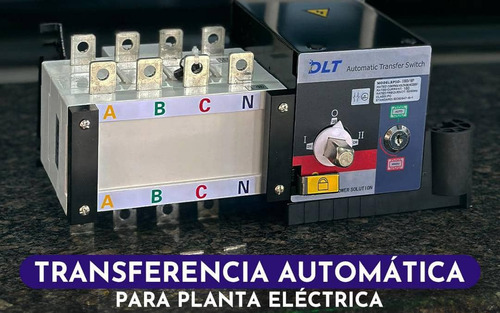 Transferencia Marca Delec Automatica 4 Polos 100amp