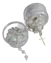 Comprar Rosario Cristal Recuerdito Bautizo Comunión Misas Novenario