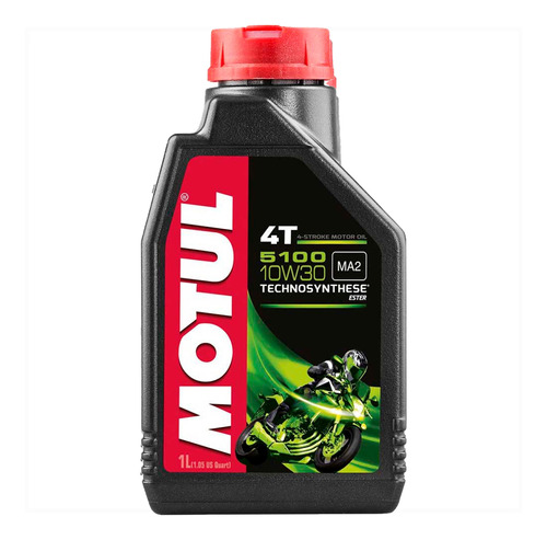 Aceite Para Moto Motul 5100 10w30 4t 1lt