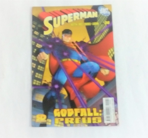 Revista Dc Comics Superman N°26 Godfall:preus En Castellano