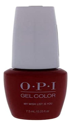 Opi Gelcolor - Hpj10b My Wish List Is You Color Ver Imagen
