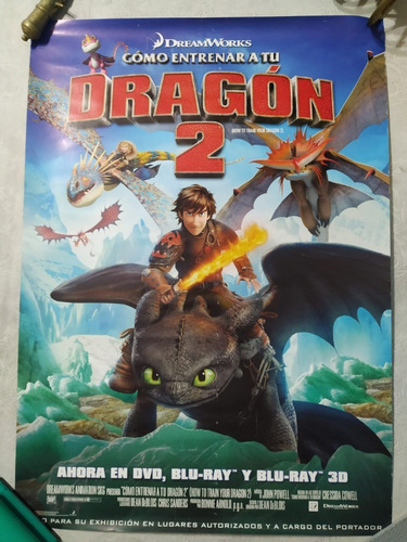 Poster De Cómo Entrenar A Tu Dragón 2