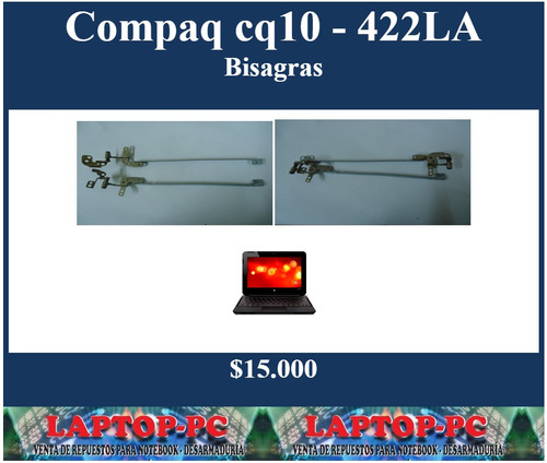 Bisagras Compaq Cq10 - 422la