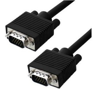 Imagen 3 de 6 de Cable Vga A Vga Macho / Macho 3 Metros Laptop Pc Proyector