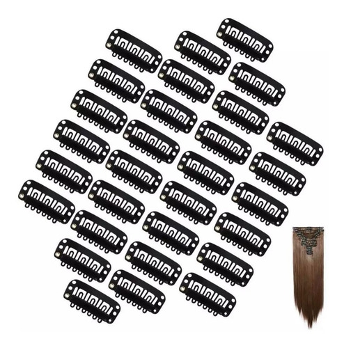 Clips Para Extensiones De Cabello (10 Unidad)