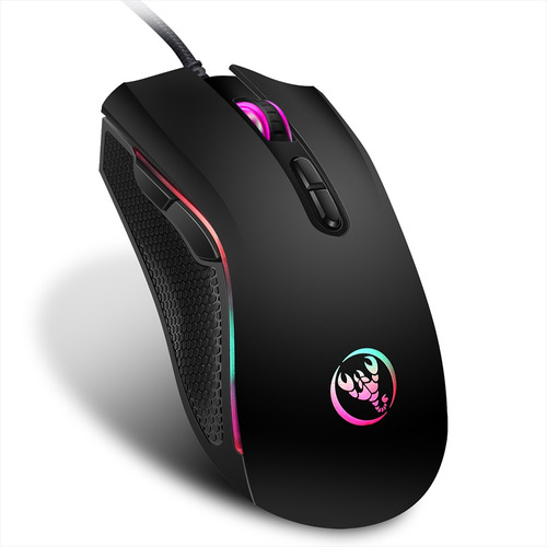 Accesorio De Computadora: Ratón Gamer Mouse Hxsj Gaming Led