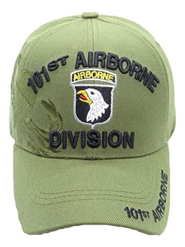 Gorra Militar De La 101.a División Aerotransportada, Verde C