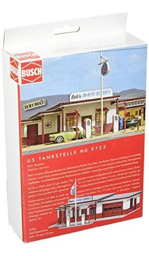 Busch 9723 Bob's Hiway Service Stn Ho Báscula Kit De Constru