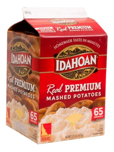 Puré De Papa Idahoan Real Premium 1.47 Kg Importado Kosher