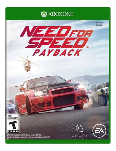 Soporte físico para Xbox One de Need For Speed Payback
