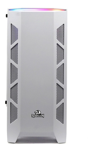 Gabinete Gamer Redragon Starscream Branco Atx S/fan Gc-610w