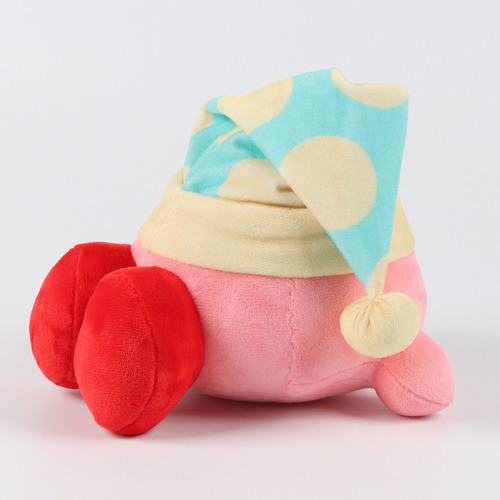 Kirby Sleeping Cap Peluche Muñeca Juguete Navidad Regalo