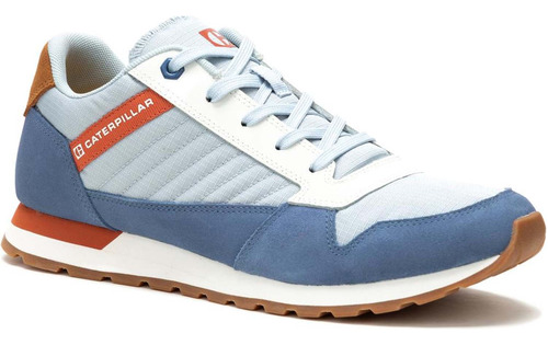 Sneaker Caterpillar Ventura Canvas Pearl Blue Para Hombre