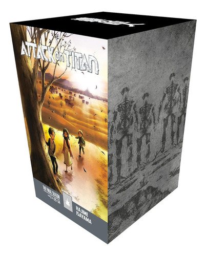Attack On Titan: Temporada Final Parte 2 - Colección De Mangas (cajas De Mangas De Attack On Titan)