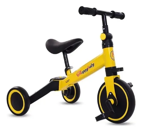 Triciclo Convertible 3 En 1  Niños Y Niñas