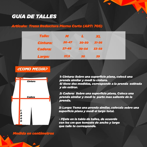 Imagen 2 de 2 de Trusa Short Modelador Gdo Reductor Levanta Cola Talle Unico