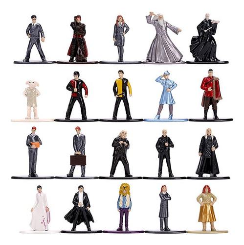 Jada Pack Set X20 Harry Potter Nano Metalfigs Dobby Muñecos