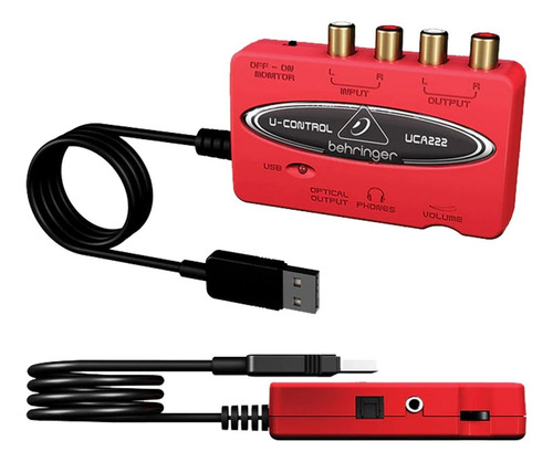 Interface de áudio Behringer U-Control UCA222