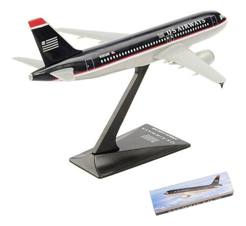 Avión 1/200 Airbus A320-200 N101uw Us Airlines Ensamblado