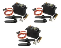 Comprar Pack 3 Servomotor Mg995 Compatible Con Arduino Pic Raspberry