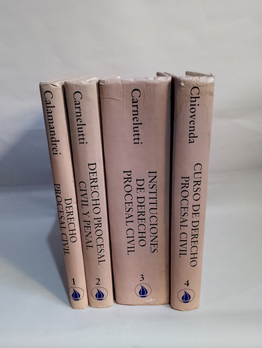 Derecho Procesal Civil Piero Calamandrei 4 Tomos (Usado)
