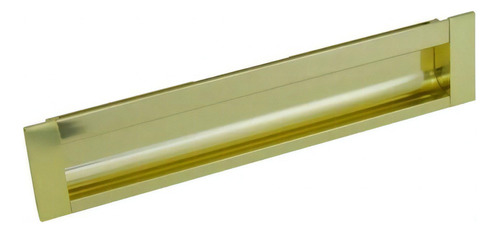 Puxador Concha Dourado Italy Line Il155 Metal 288mm C/ Paraf