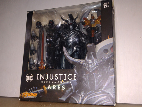 Ares Injustice Storm Collectibles Figura Articulada Dc Super