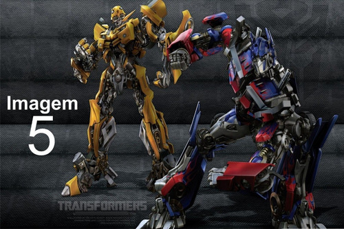 Papel De Parede Auto 1 Adesivo Transformers 8m2