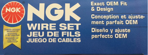 Juego Cables Atos 1.0 / 1.1 Todos Ngk Made In Brazil Premium