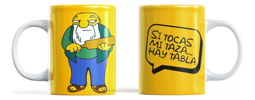 Taza Gaspar Si Tocas Mi Taza Hay Tabla