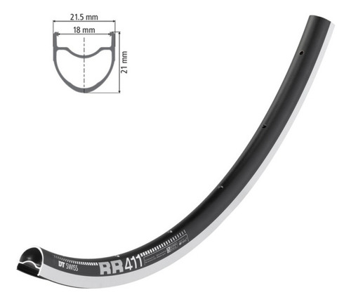 Llanta Dt Swiss Rr411 Rb 700c 28h