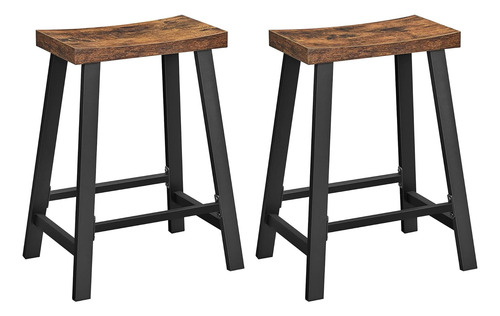 Taburetes De Bar Con Reposapiés De 59 Cm De Alto
