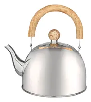 Comprar Pava Acero Inoxidable 1,5lts Pico Matero Mango Madera Normal