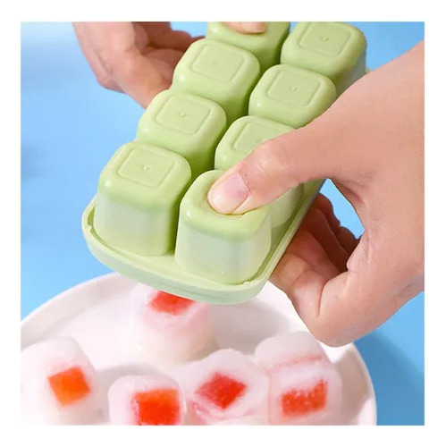 Para Molde Para Hacer Hielo De 4 Piezas Con Tapa